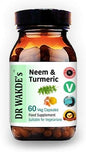 DR WAKDE'S Neem & Turmeric Capsules 60 Veg 100% Herbal
