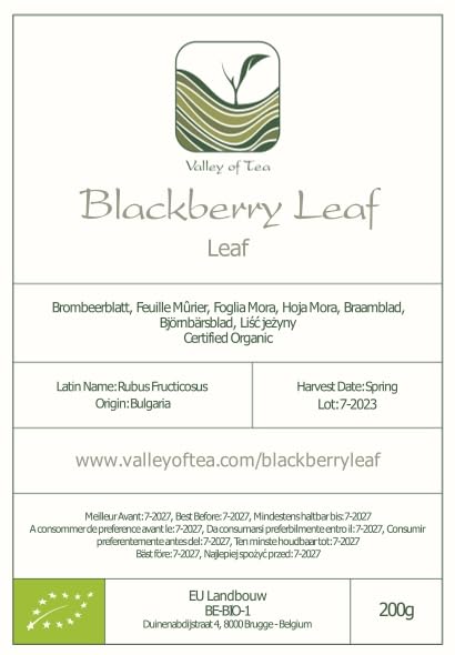 Black Berry Leaves Organic Tea