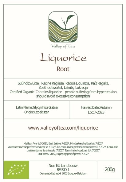Liquorice Organic Herbal Root Licorice
