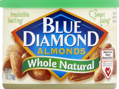 Blue Diamond Almonds, Raw Whole Natural, 6 Ounce 1)
