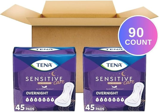 TENA Incontinence Pads, Bladder Control & 90 Count