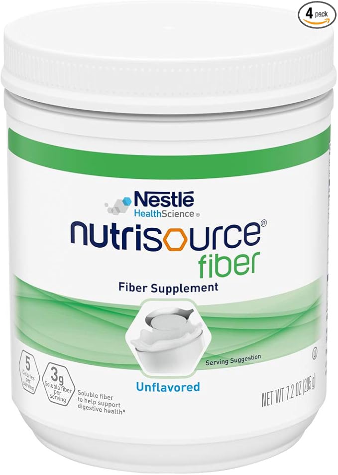 NutriSource Fiber Dietary Fiber Nutritional Supplements, 7.2 Ounce 4)