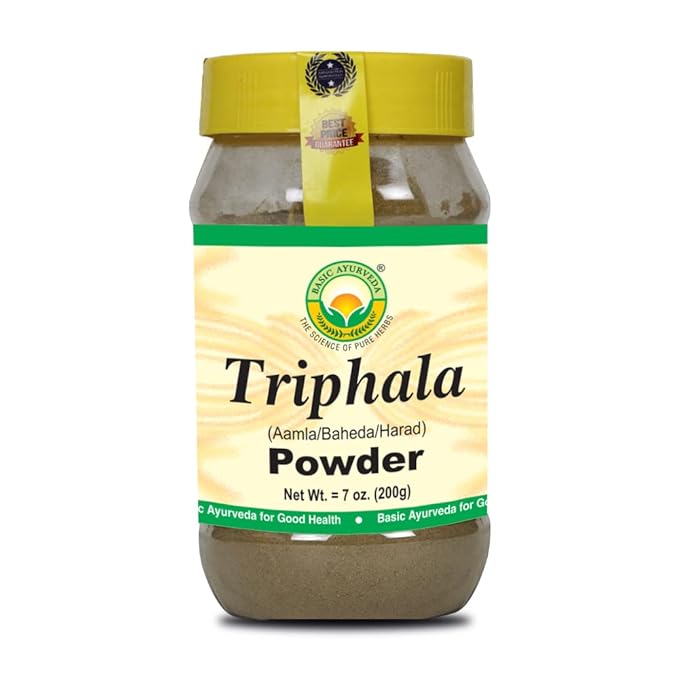 BASIC AYURVEDA Triphala Powder 7.05 Oz (200g) |
