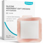 Dimora Silicone Super Absorbent Wound Dressings 6"X 6" 6" 10 10 Packs