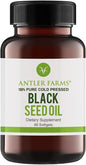 Antler Farms - Black Seed Oil -100% Pure, 60 Softgels, 500mg – 2% Thymoquinone,