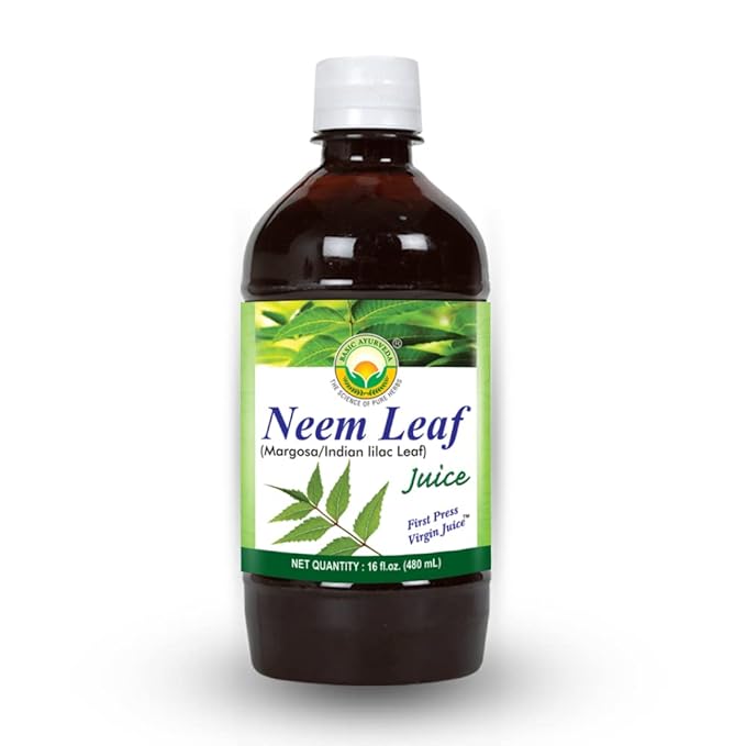 Basic Ayurveda Neem Leaf Juice 16.23 Fl (480ml) |