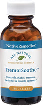 Native Remedies TremorSoothe - Natural Homeopathic Formula to Temporarily Control Shakes, Tremors, Muscle Spasms and Twitches -180 Tablets