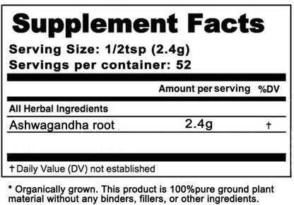 Anima Mundi Ashwagandha Powder (4oz / 113g)