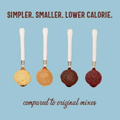 Sweet Logic Keto Mug Cake Mix - Variety Pack w/Red Velvet, 2 Fudge Brownie, Confetti - Just Add Water - Low Sugar - Gluten-Free - High Protein - Low Carb - Diabetic-Friendly (4 Pack)