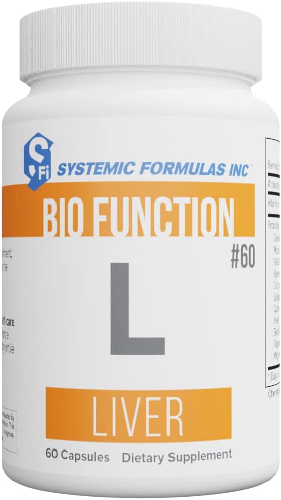 Systemic Formulas L 60 Capsules #60. Liver