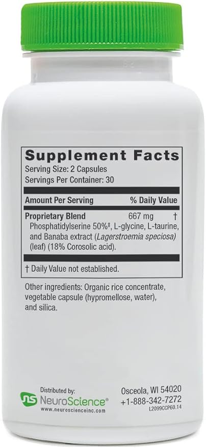 NeuroScience Calm CP (60 Capsules)