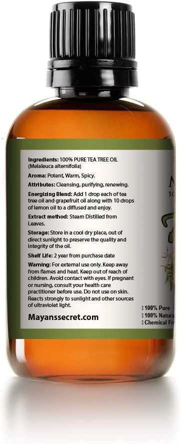 Tea Tree Essential Oil 100% Pure 4 oz