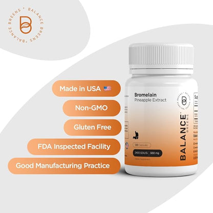 Bromelain 500mg, 120 Capsules