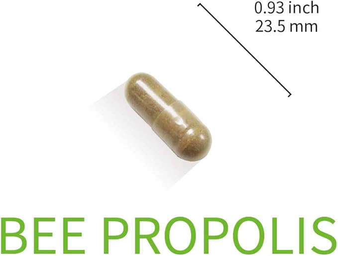 Lovita Bee Propolis Capsule 4000mg Equivalent 5:1 Concentration 30 Vegetarian (1 Months