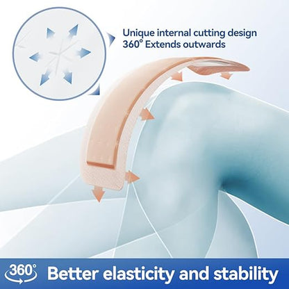 Dimora Silicone Ultra Absorbent Dressing Pads 4"X 8" 8" 10 10 Packs