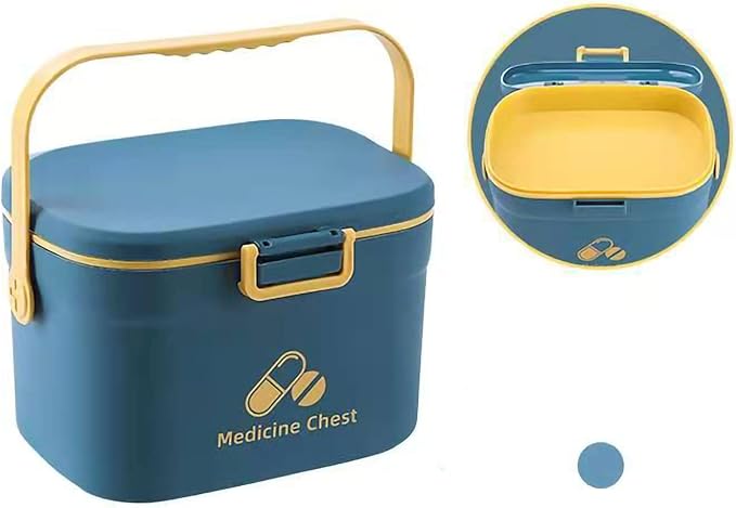 First Aid Box, Empty Medicine Box 2 Layer