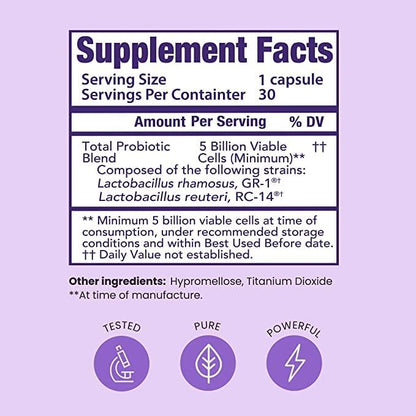 Pro-Fem #1 Vaginal Health Probiotic 7 Days 30 Capsules 6-Pack