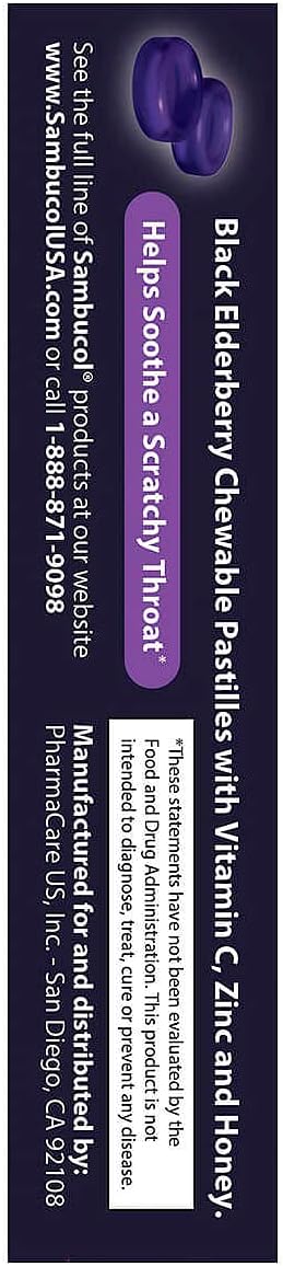 SAMBUCOL Pastilles 20Ct, 20 CT