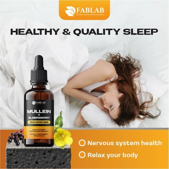 Mullein Leaf Extract with Elderberry 4