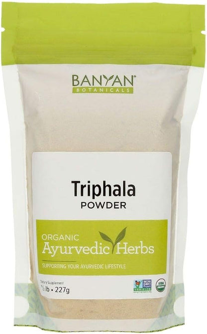 Banyan Botanicals Triphala Powder- Certified Organic