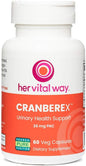 Cranberex - Cranberry Pills for Women and Men - Cranberry Supplement with 36mg PAC - Cranberry Extract Capsules for Urinary Tract Health and Kidney Care - 60 Veg Capsules