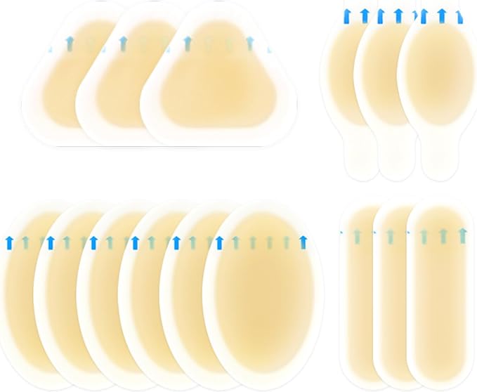 Gel Blister Bandages Blister Pads 15ct Upgraded