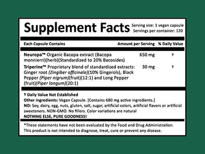 Neuropa-Bacopa Supreme Neuro-Cognitive Harmony