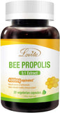 Lovita Bee Propolis Capsule 4000mg Equivalent 5:1 Concentration 30 Vegetarian (1 Months