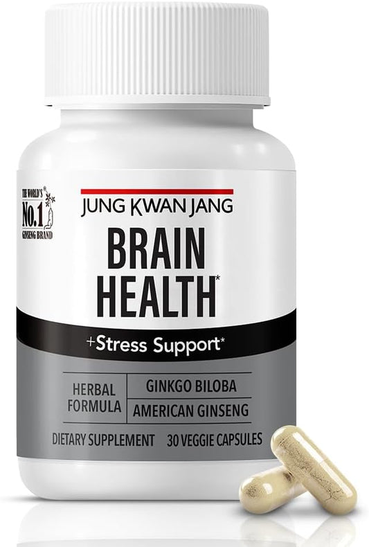 JungKwanJang Ginkgo Biloba Supplements with American 30 Capsules