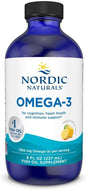 Nordic Naturals Omega-3, Lemon Flavor 8 oz 1560 mg Omega-3 - 48 Servings