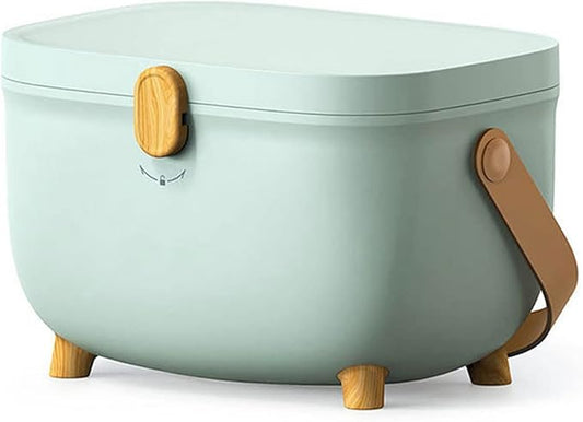 BigKing Oval Medicine Storage Box, Plastic