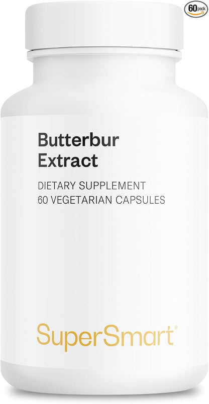 Supersmart - Butterbur Extract (High Potency) 15% Sesquiterpenes 60 Vegetarian