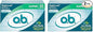 o.b. Tampons | Non-Applicator Tampon, Unscented 40ct (Pack 2)