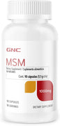 GNC MSM 1000mg, 90 Capsules, Supports