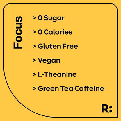 Ryde: Focus Shot 0 Calories, 0 Sugar 2 FL (24 Pack)
