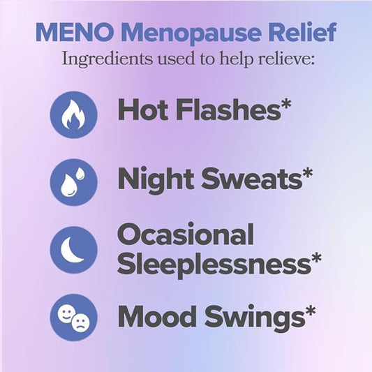 MENO Vitamins for Menopause, 30 Servings 3) - KSM-66 -