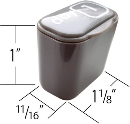 Monthly Pill Organizer 2 Times A Day AM/PM 31 Day Pill Box, Small Removable Travel Daily Pod Cases with Bonus Medical Alert Card