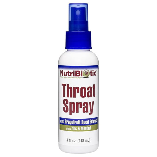 NutriBiotic – Throat Spray with GSE, 4 Fl.