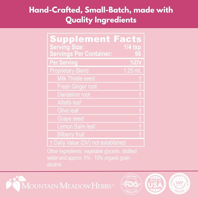 Mountain Meadow Herbs Mom's Liver Glow, 4 oz