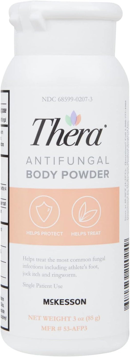 McKesson’s Thera Antifungal Body Powder, 2% Strength 3 oz, 1 Count