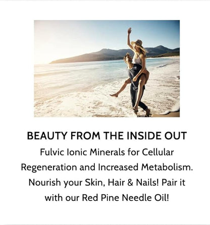 Optimally Organic Water Extracted Fulvic Ionic X350 - 8+ Month