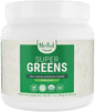 Super Greens Daily Greens Superfood Powder - Certified USDA Organic Green Powder w/20+ Whole Foods, Spirulina Powder, Wheat & Barley Grass - Probiotics, Fiber & Enzymes - Original Flavour, 60 Servings