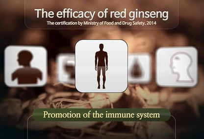 Authentic 6years Korean Red Ginseng 300mg X 200 Tablets 100% Red