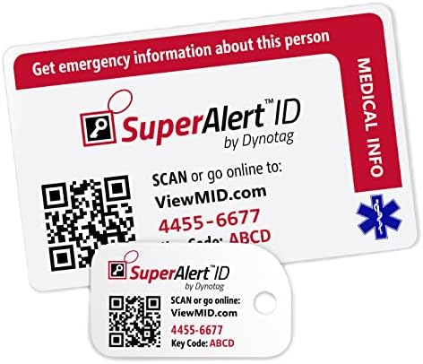 Dynotag SuperAlert™ Smart Medical ID
