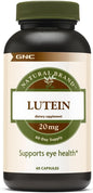 GNC Natural Brand Lutein 20mg, 60