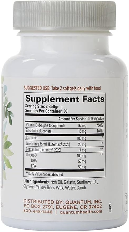 Quantum Health Digital Blue Eye Health, 60 Softgels