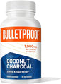 Bulletproof Coconut Charcoal Detox and Gas Relief Capsules, 90 Count, Sourced from 100% Coconut Shells