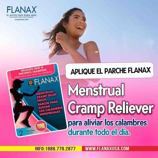 Flanax Menstrual Cramp Relief Patch
