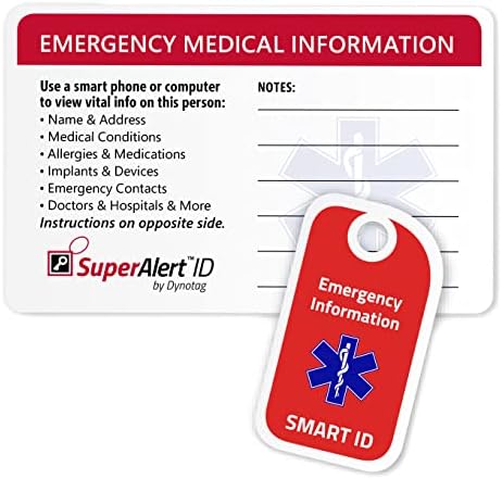 Dynotag SuperAlert™ Smart Medical ID
