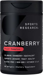 Sports Research Cranberry Fruit Complex Supplement 25,000mg of 90 Count
